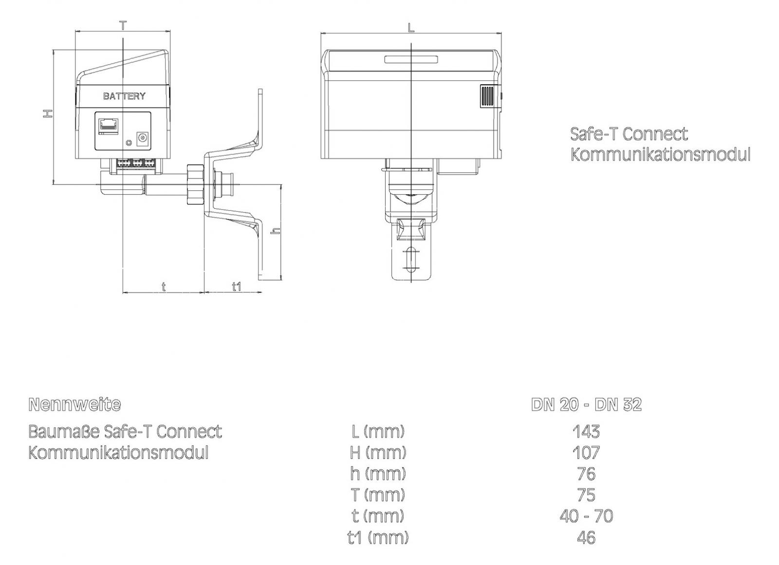 SYR Safe-T Connect Kommunikationsmodul für ISI 2421.00.014 - Bild 2