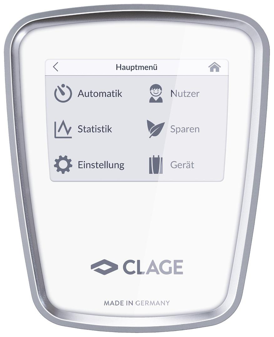 CLAGE E-Komfortdurchlauferhitzer DSX Touch 18-27 kW druckfest 3200-36600 mit Funkfernbedienung - Bild 3