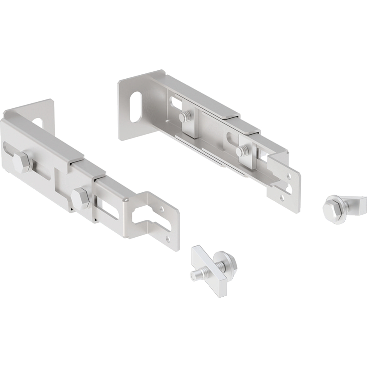 Geberit Duofix Set Fußbefestigung an Rückwand 111.064.00.1 (2 Stück)