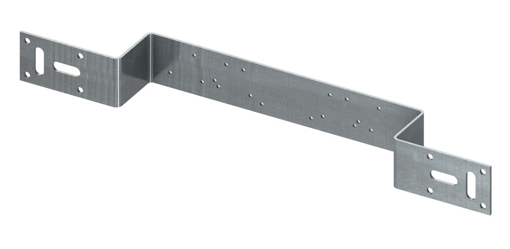 TECE Halter aus verzinktem Stahl, 2-fach gewinkelt, 720528 - Bild 1