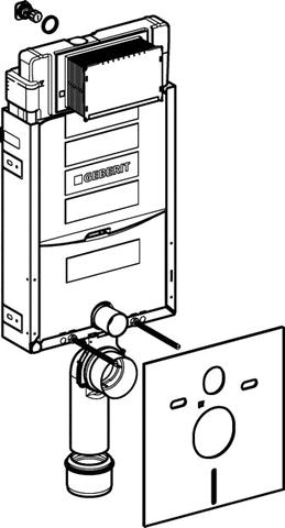 Geberit Kombifix Plus Spülkasten Sigma UP320 vorn 110.300.00.5