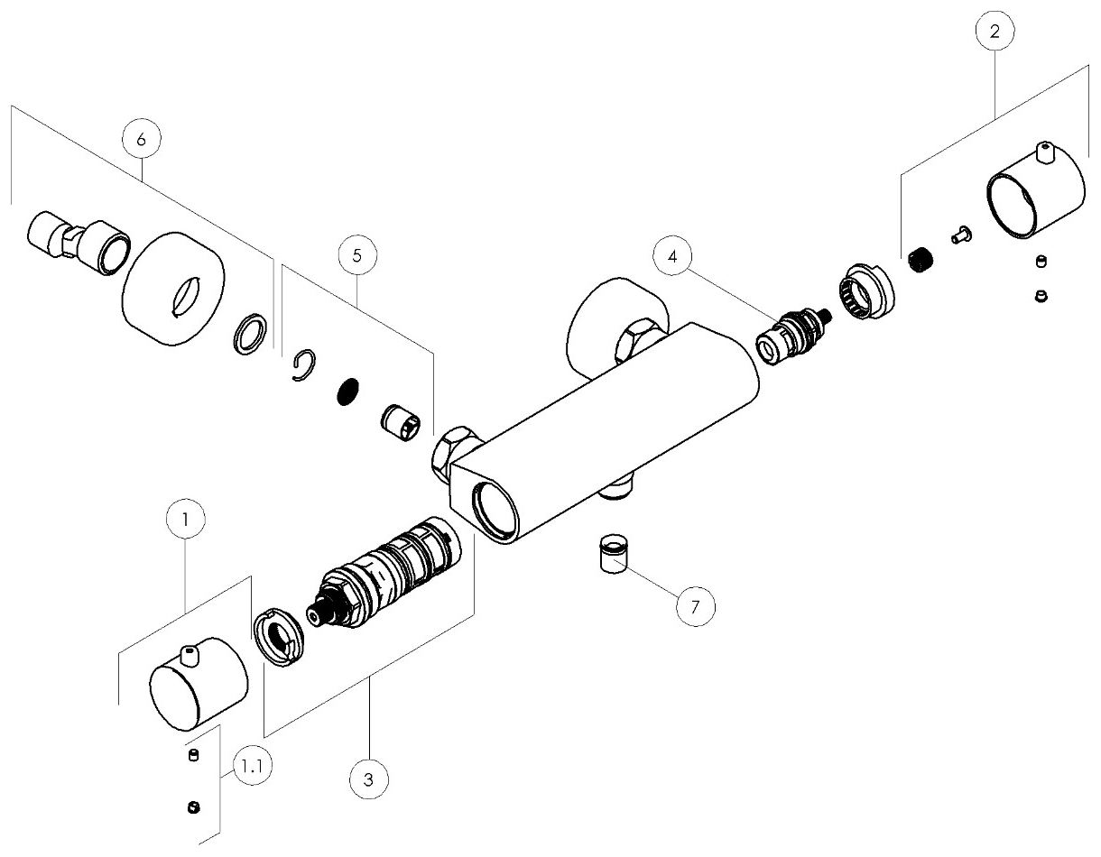 VIGOUR Thermoelement one Brause YNORCR2016N - Bild 2