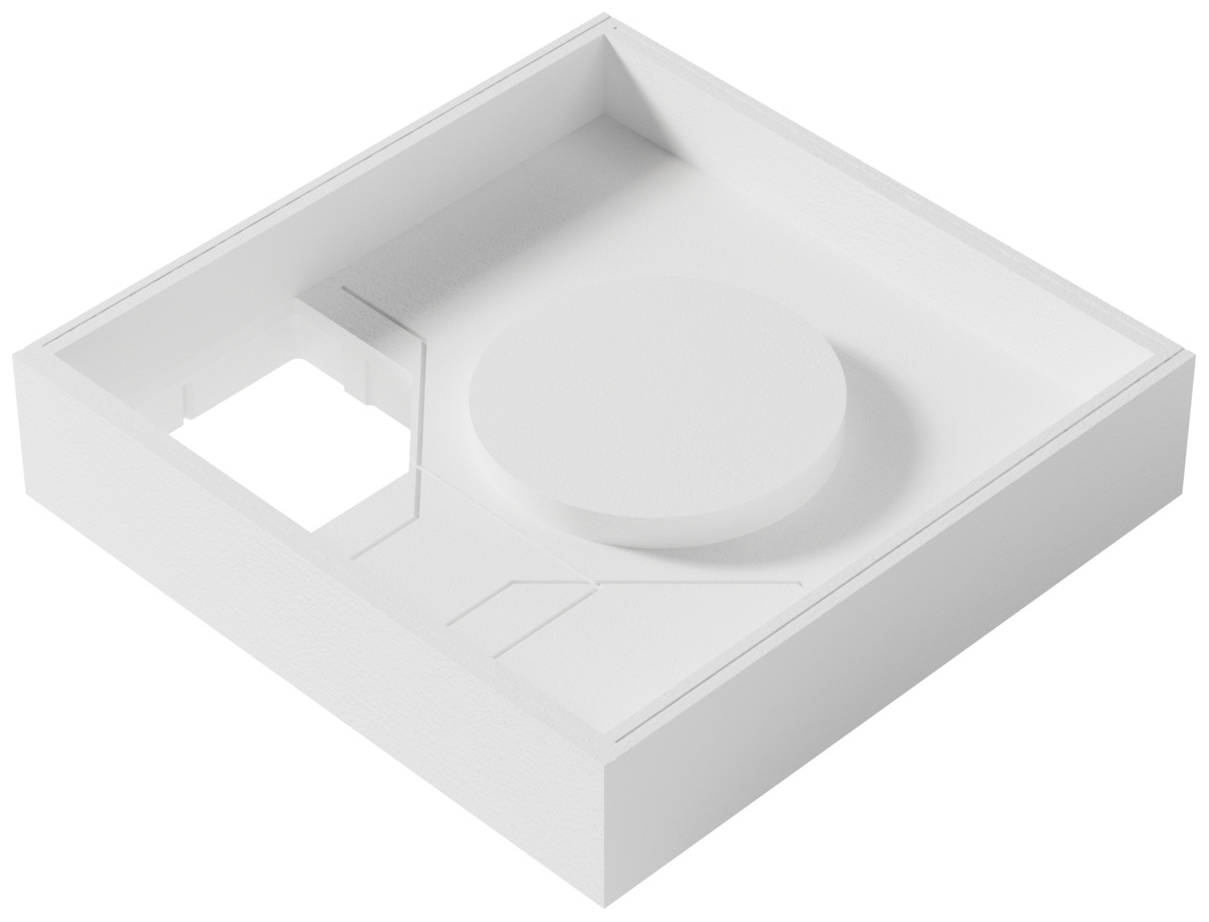 VIGOUR Wannenträger für Duschwanne one 80x80x6.5cm Höhe 17cm - Bild 1