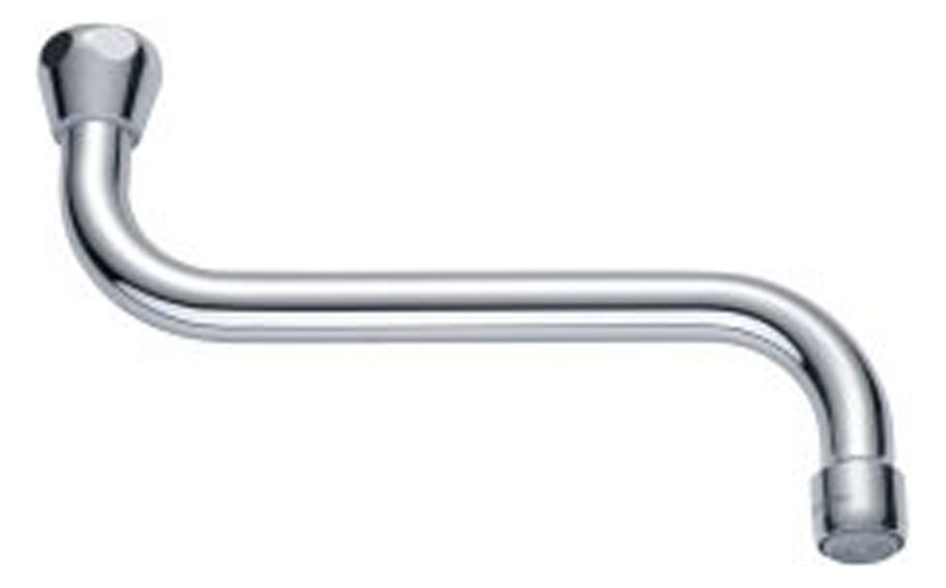 NEOPERL Universal S-Auslauf mit Strahlregler, verchromt, 1/2'', 135 mm