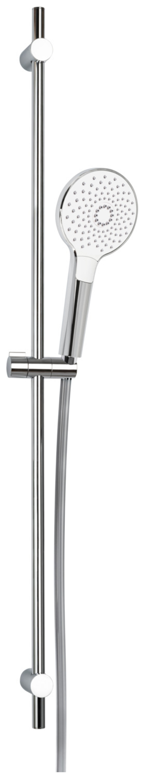 VIGOUR clivia Set m. Brausethermostat, Brausegarnitur 90cm, Handbrause 3-fach rund verchromt
