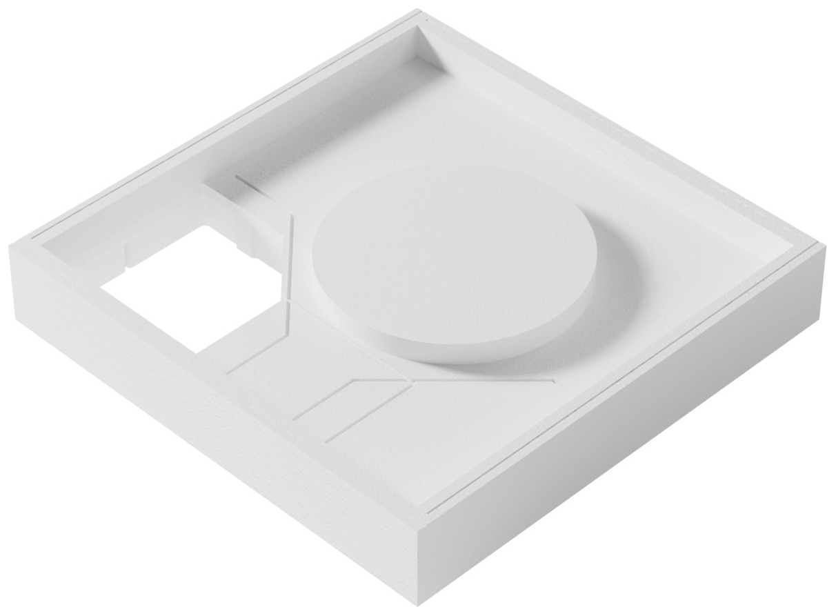 VIGOUR Wannenträger für Duschwanne one 80x80x2,5cm Höhe 13cm - Bild 1