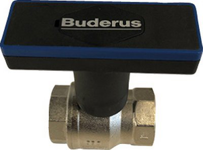 Logafix V2 Kugelhahn 3/8'' Messing vernickelt, beidseitig Innengewinde 7738342203 - Bild 1