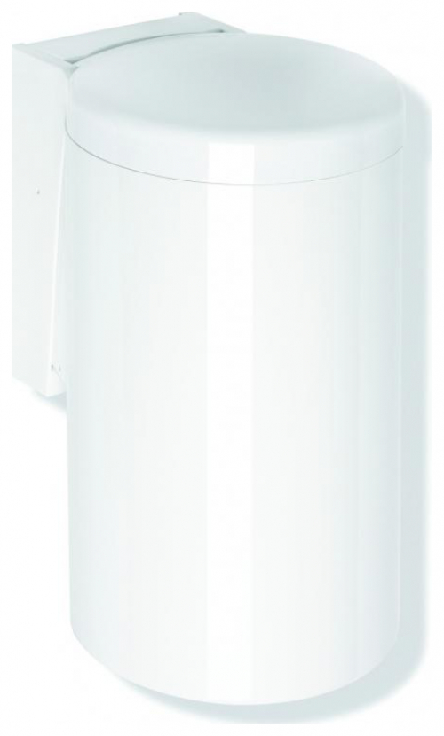 HEWI Serie 477 Abfallbehälter Kniebetätigung reinweiß 477.05.300.99 - Bild 1