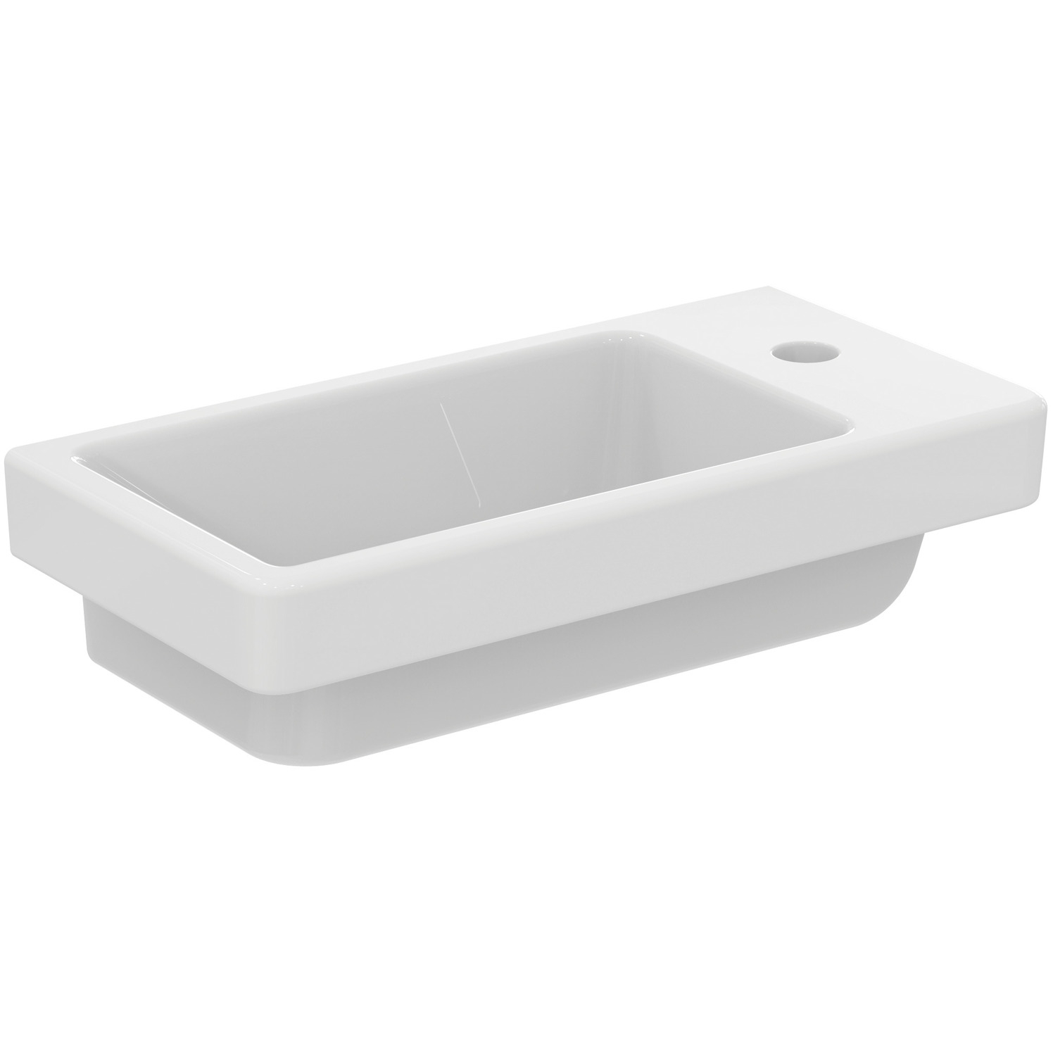 VIGOUR Möbel-Handwaschbecken derby V3 50x25cm