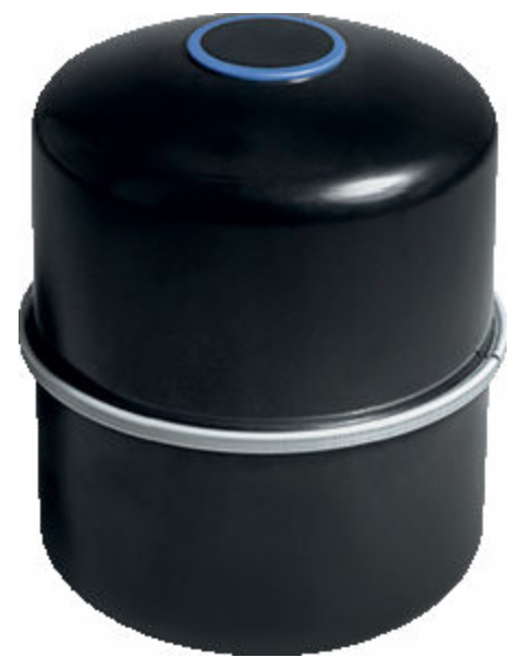 Logafix Ausdehnungsgefäß BU-H 18/1,5 (3bar) Liter für Heizung, max. 3 bar, schwarz - Bild 1