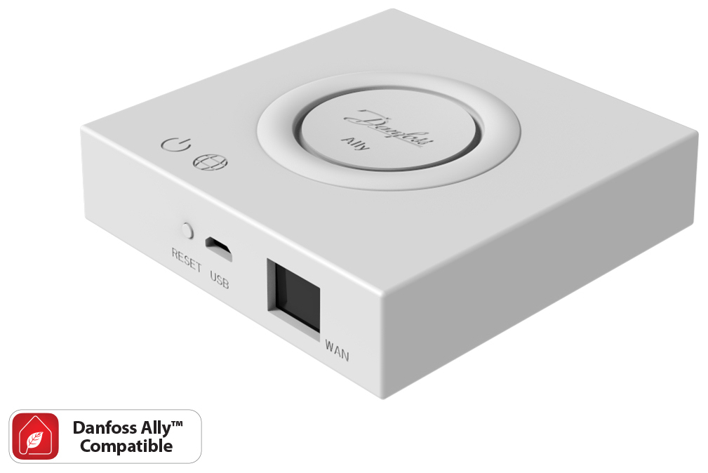 Danfoss Gateway Ally, Aufputz, LAN, Zigbee 014G2400, für Danfoss Thermostate Ally - Bild 3