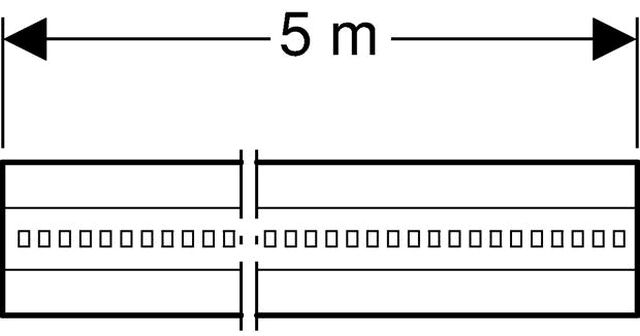 Geberit GIS Profil 3,2x3,2 cm verzinkt 461.000.25.1 in Stangen je 5m (Paket 60m) - Bild 3