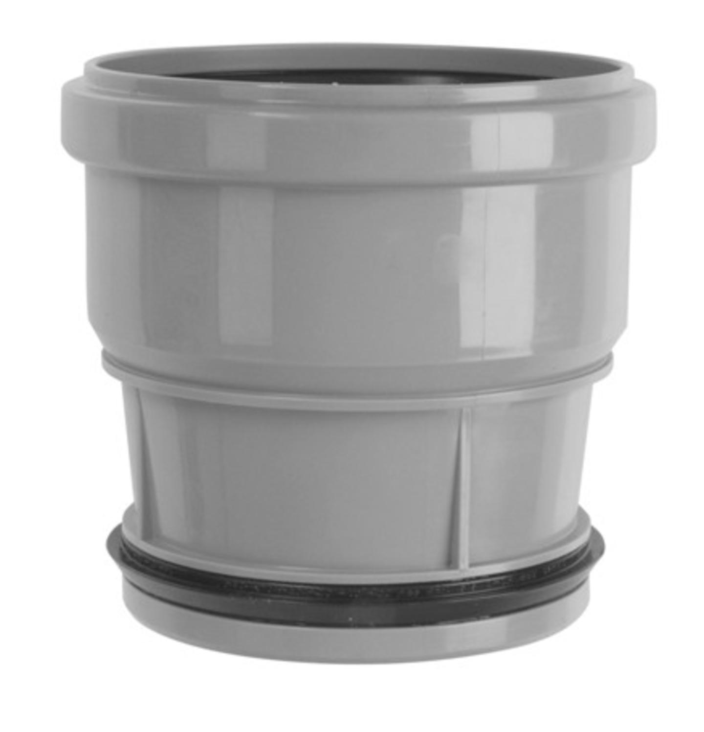 Airfit Steckmuffe 110x110 mm konzentrisch aus PP Übergangsstück 110110S - Bild 1