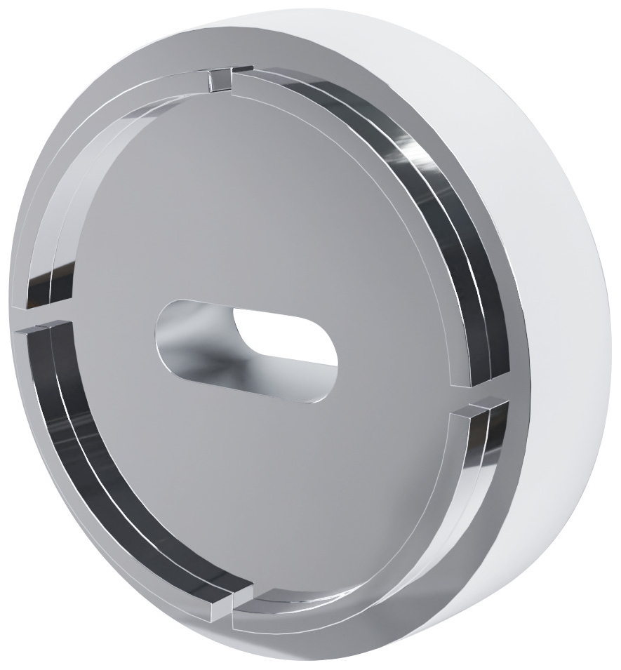 VIGOUR Fliesenausgleichsscheibe individual 2.2 verchromt - Bild 1