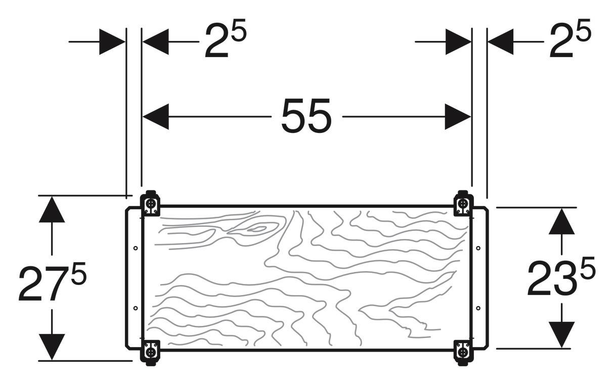 Geberit Duofix System-Montageplatte Unterputz Universal 111.788.00.1 - Bild 2