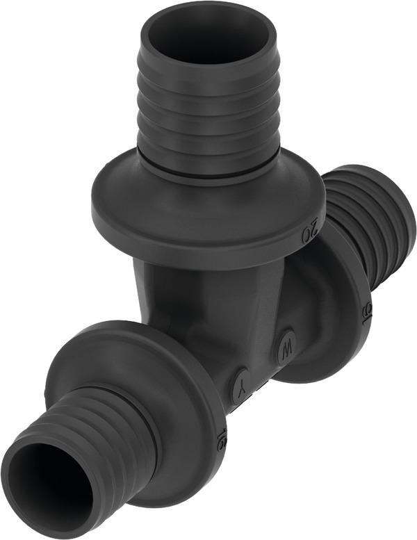 TECEflex T-Stück reduziert 25x20x25 mm PPSU 730515 - Bild 1