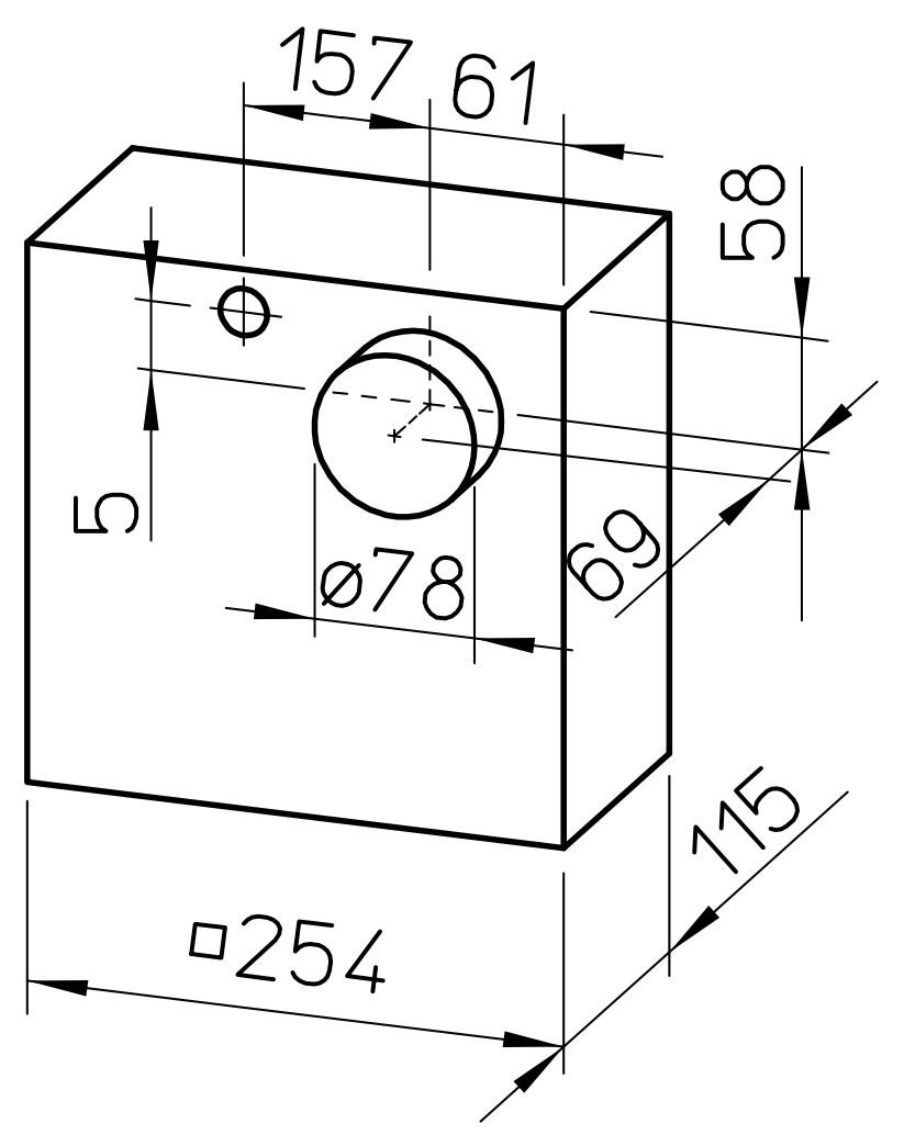 Helios Aufputz-Gehäuse ELS-GAP Nr. 8127 - Bild 2
