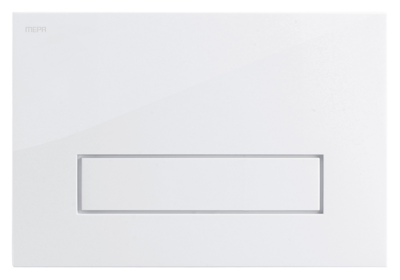 MEPAorbit Betätigungsplatte 1-Mengen aus Kunststoff weiß 421801 - Bild 1