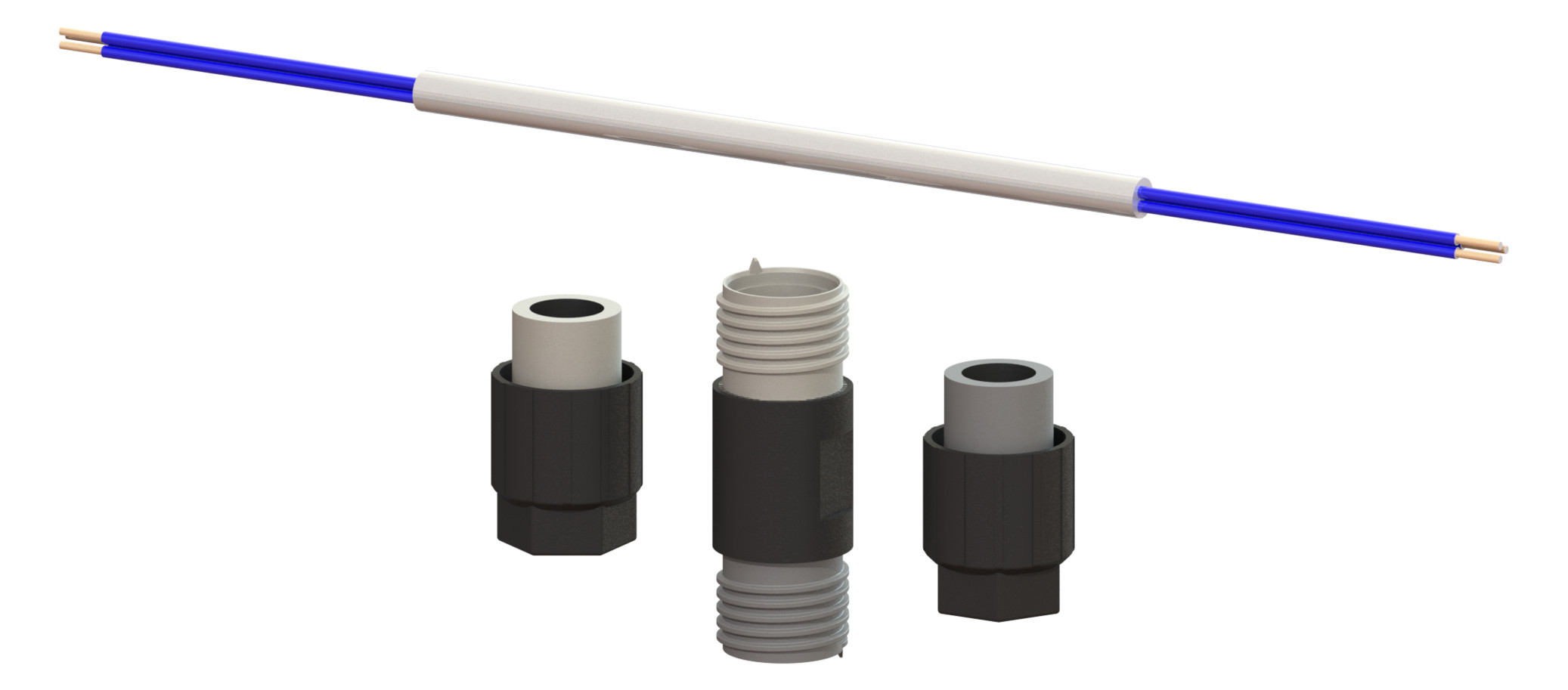 KESSEL Kabelverlängerungsset 80889, für Sonde Kessel 10 m Länge, ab Bj 01/2011 - Bild 1