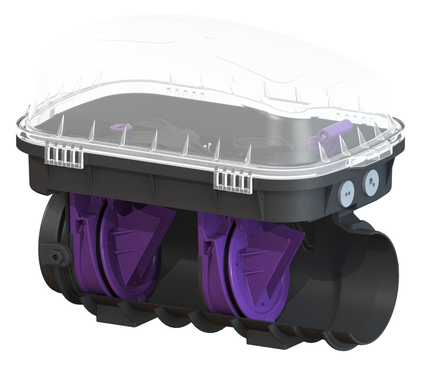 KESSEL Rückstauverschluss Staufix SWA ohne Spitzende/Muffe, freiliegende Leitung 73000.10 - Bild 1