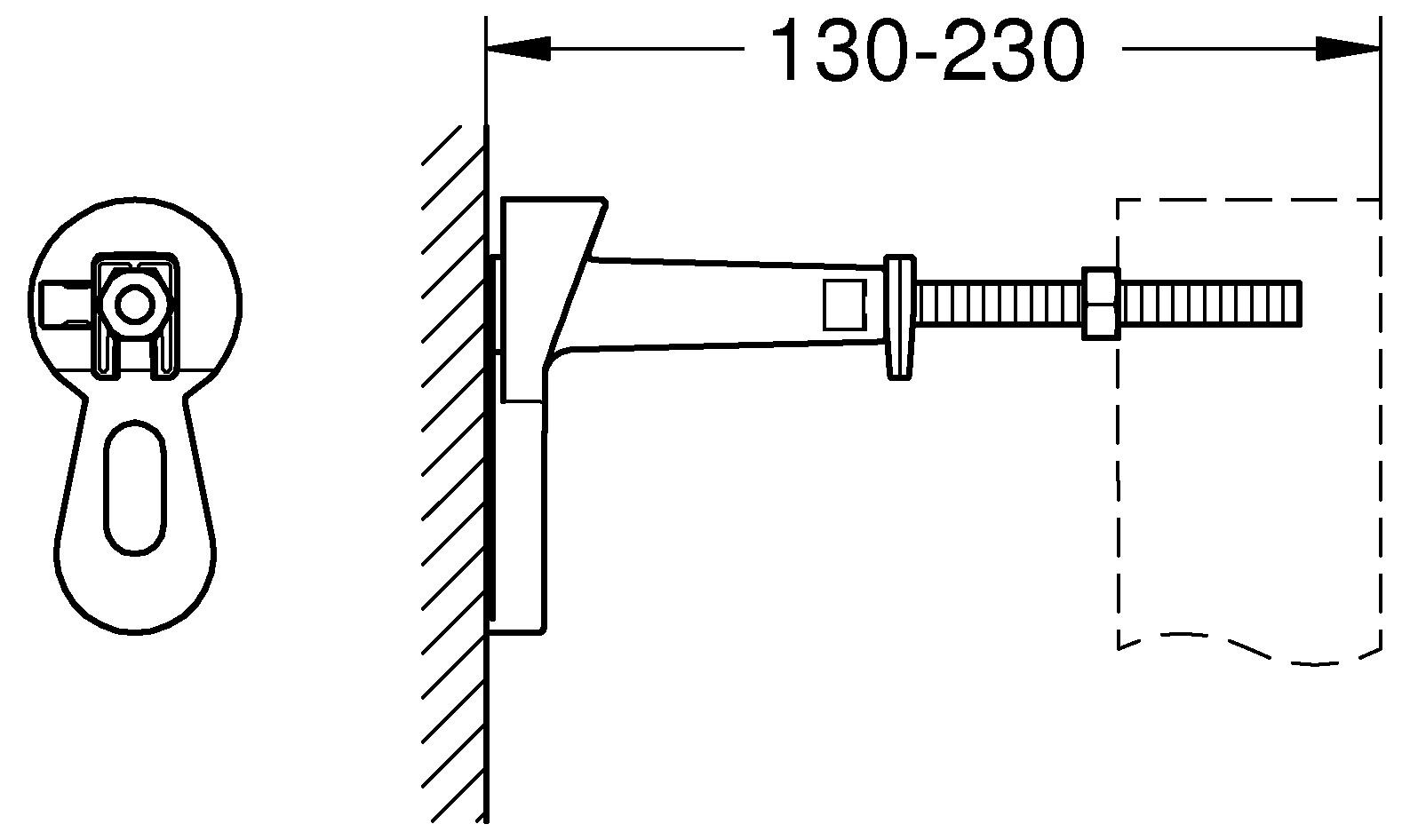 GROHE Rapid SL 3in1-Set Spülkasten GD 2, Abdeckplatte Skate Air weiss und Wandwinkel 38722001 - Bild 6