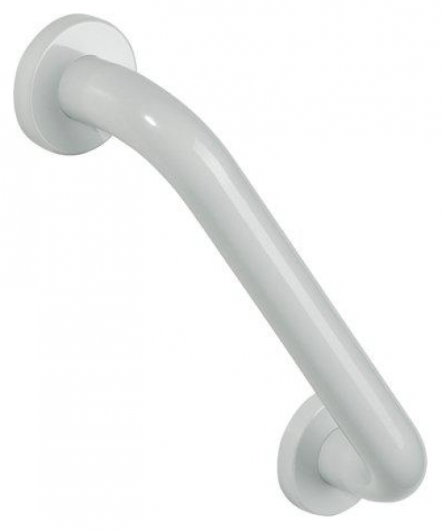 HEWI Serie 477 Wannengriff Achsmass 250 mm mit Rosetten reinweiß 477.31.100.99 - Bild 1