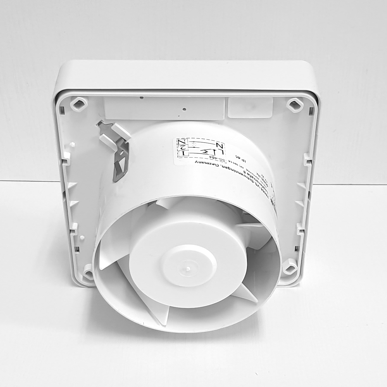 Helios Kleinraum-Ventilator HV 100 E mit elektrischem Innenverschluss IP45 Nr. 60003 - Bild 2