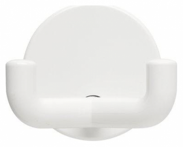 HEWI Serie 477 Doppelhaken d 50 mm eckige Hakenform reinweiß 477.900.25.99 - Bild 3