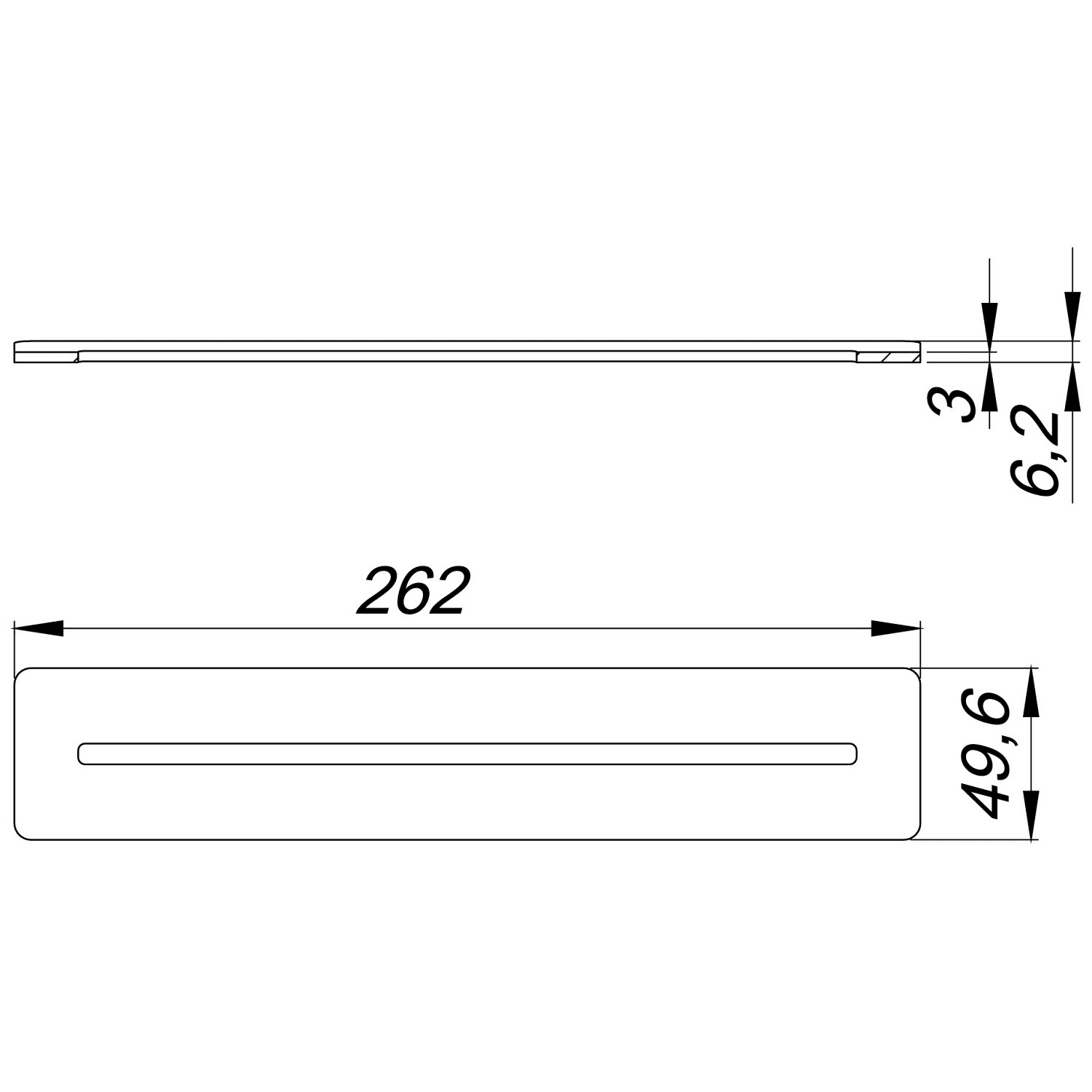 DALLMER Abdeckung CeraWall Pure, Ersatzteil 538659 - Bild 2
