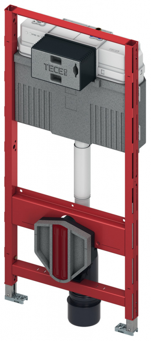 TECEprofil WC-Modul mit Uni-Spülkasten mit Hygienespülung Kalt, Bauhöhe 1120 mm 9300103 - Bild 1