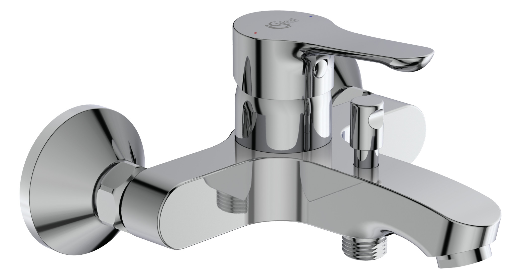 Ideal Standard Badearmatur ALPHA chrom, ohne Brausegarnitur BC654AA - Bild 1