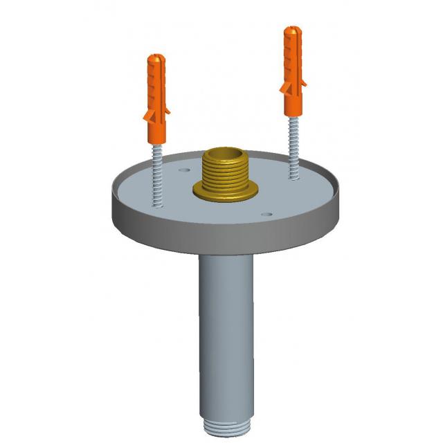 Nikles Deckenanschluss für Befestigungskit XL Quadro 500 x 370 mm NIKTECQRKBDA - Bild 3