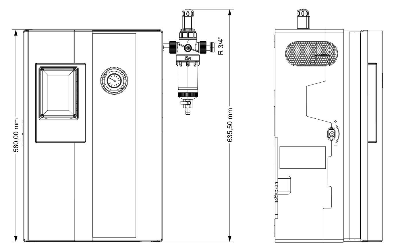 SYR Sicherheitstrennstation STS 5 (Modell 2023) mit Wandhalterung 6500.00.002 - Bild 2