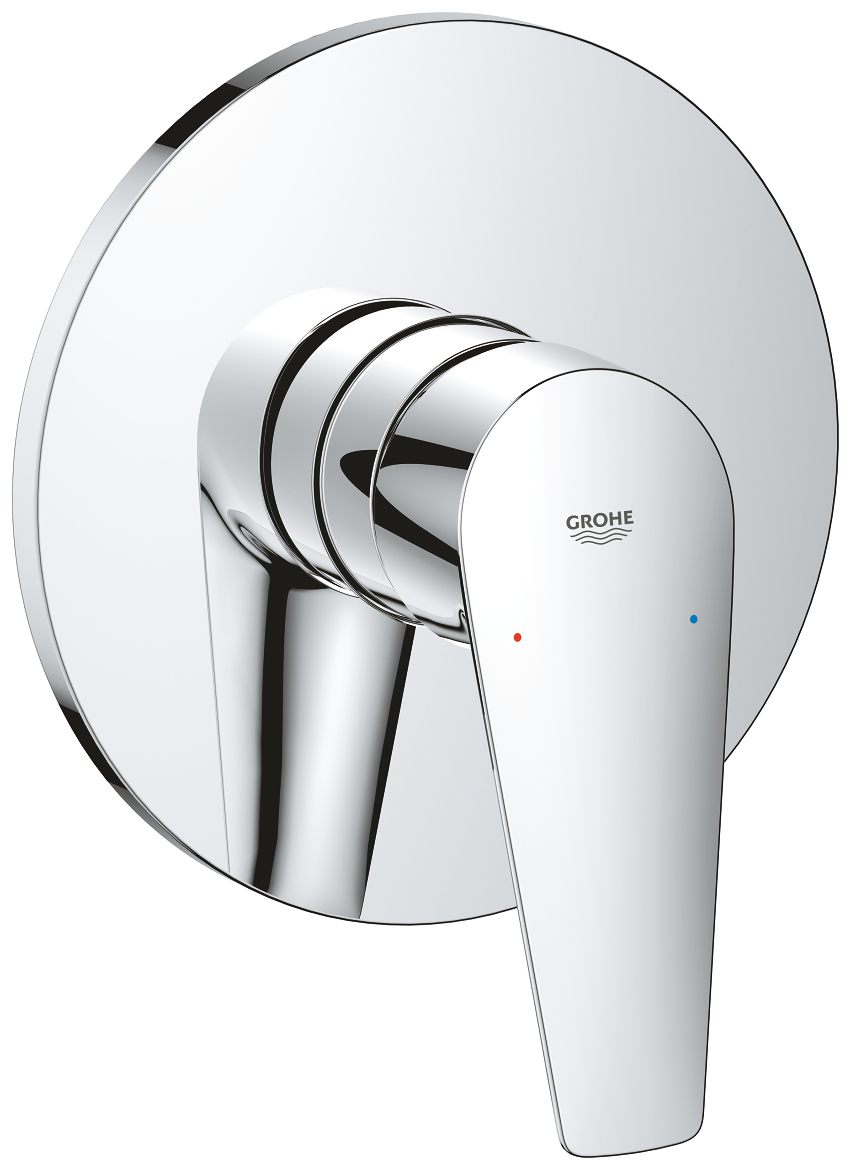 GROHE Brausebatterie BauEdge 24161001 Fertigmontageset chrom für Rapido SmartBox 35604 - Bild 1