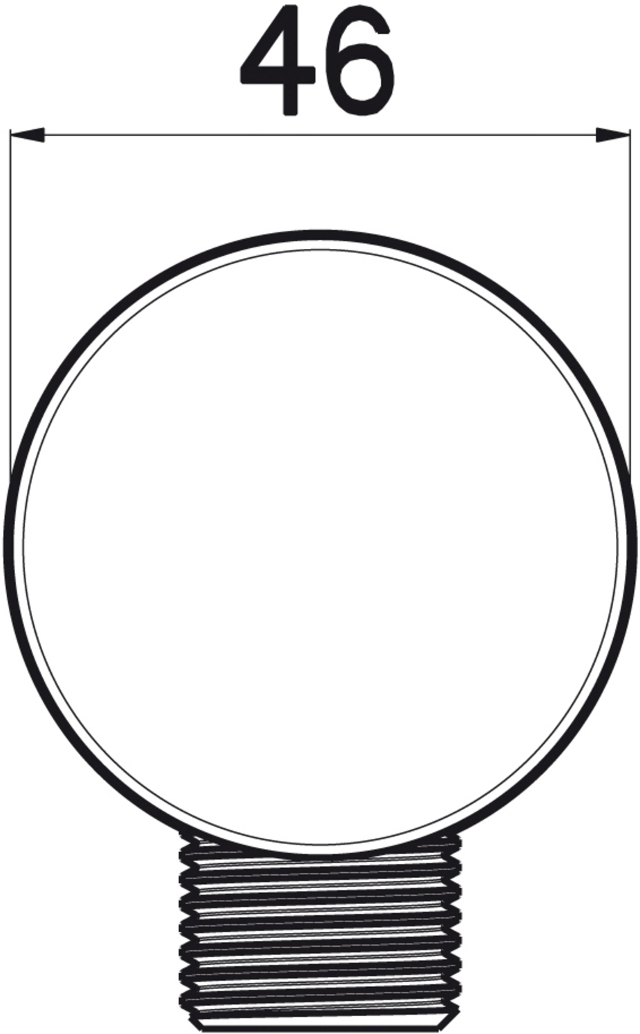 Nikles Wandanschlussbogen Techno 1/2'' Messing verchromt mit Rücklaufverhinderer 298605-CVN - Bild 2