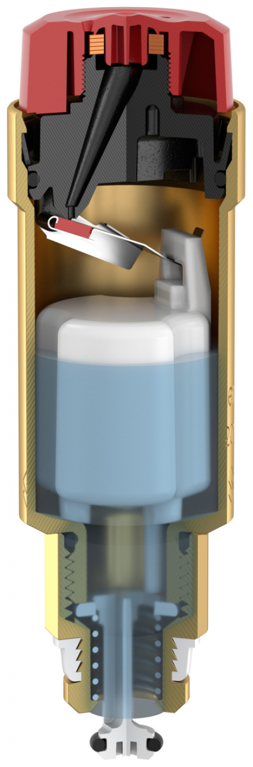 Flamco Schwimmerentlüfter Flexvent 3/8'' für geschlossenen Heizungs- und Kühlanlagen - Bild 3