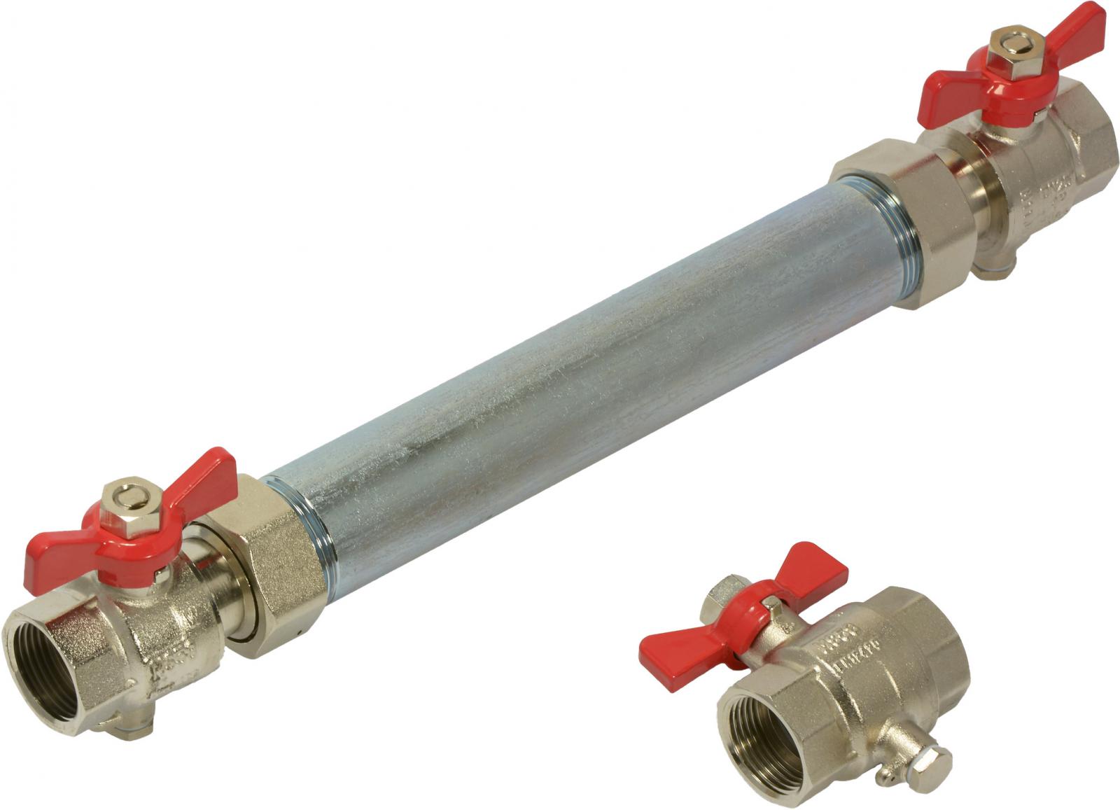 Sensus MID Einbausatz MES R 3/4'' Baulänge 190 für PolluStat-E/PolluTherm Qp 0,6-2,5 PN16 - Bild 1