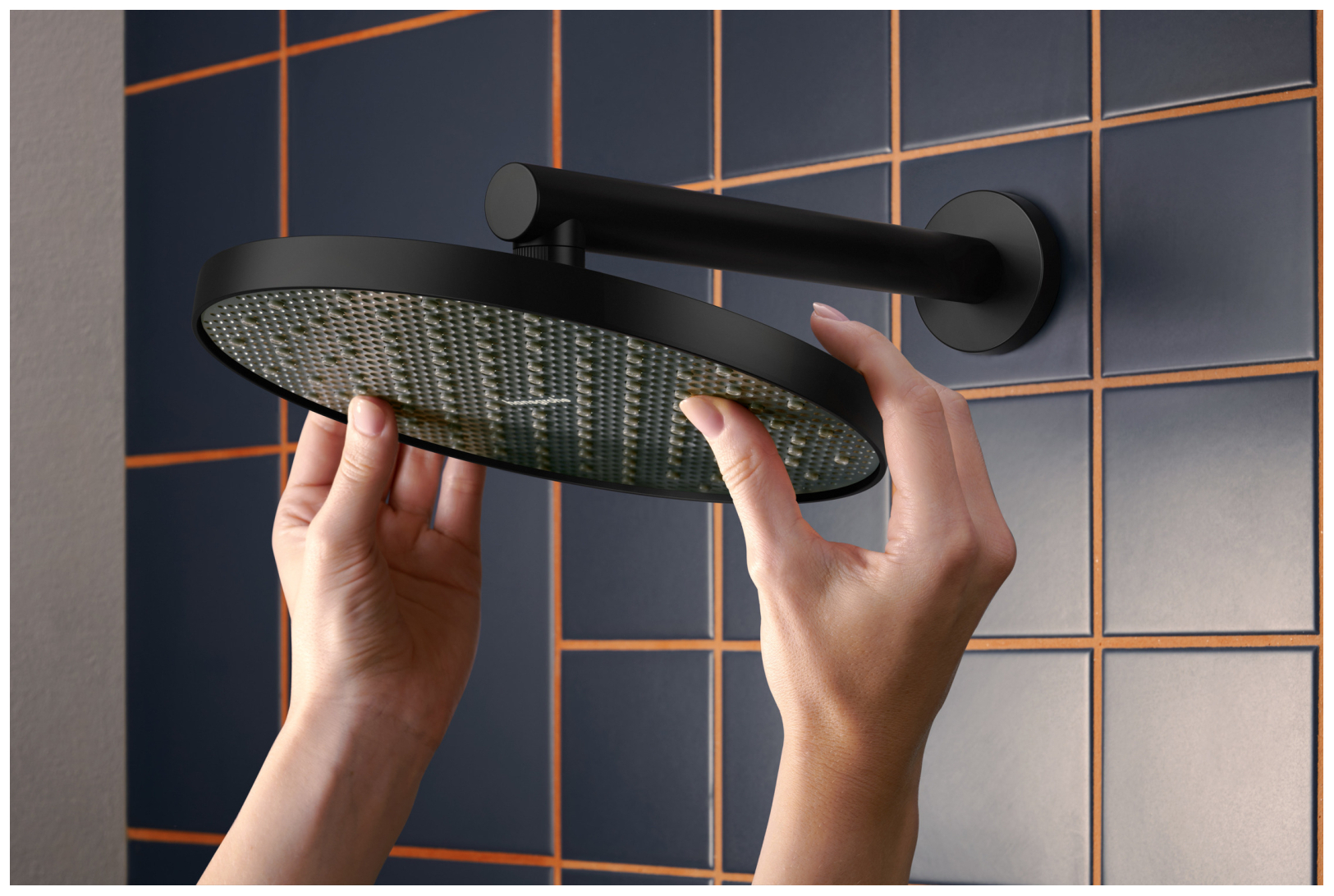 Hansgrohe Activera S Kopfbrause 240 1jet EcoSmart schwarz matt