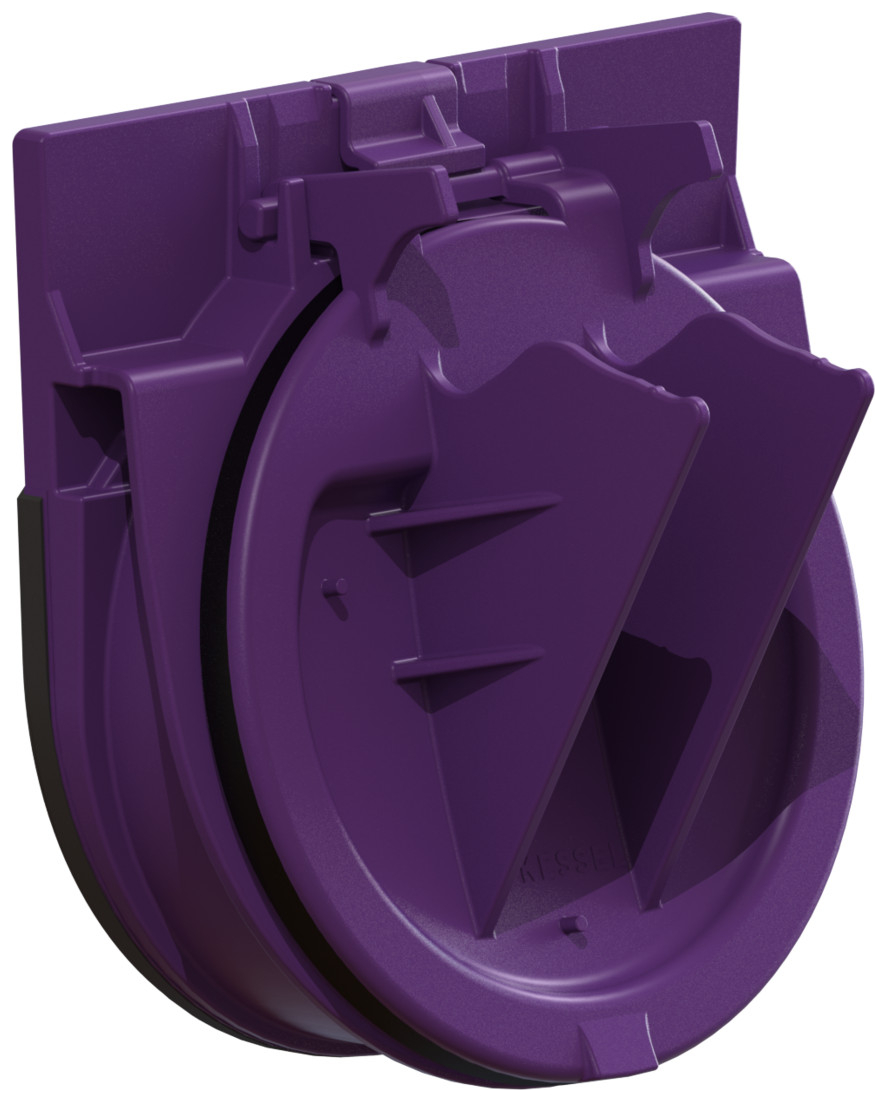 KESSEL Mechanische Klappe/Einschiebeteil für Premium Rückstauverschlüsse 80041 - Bild 1