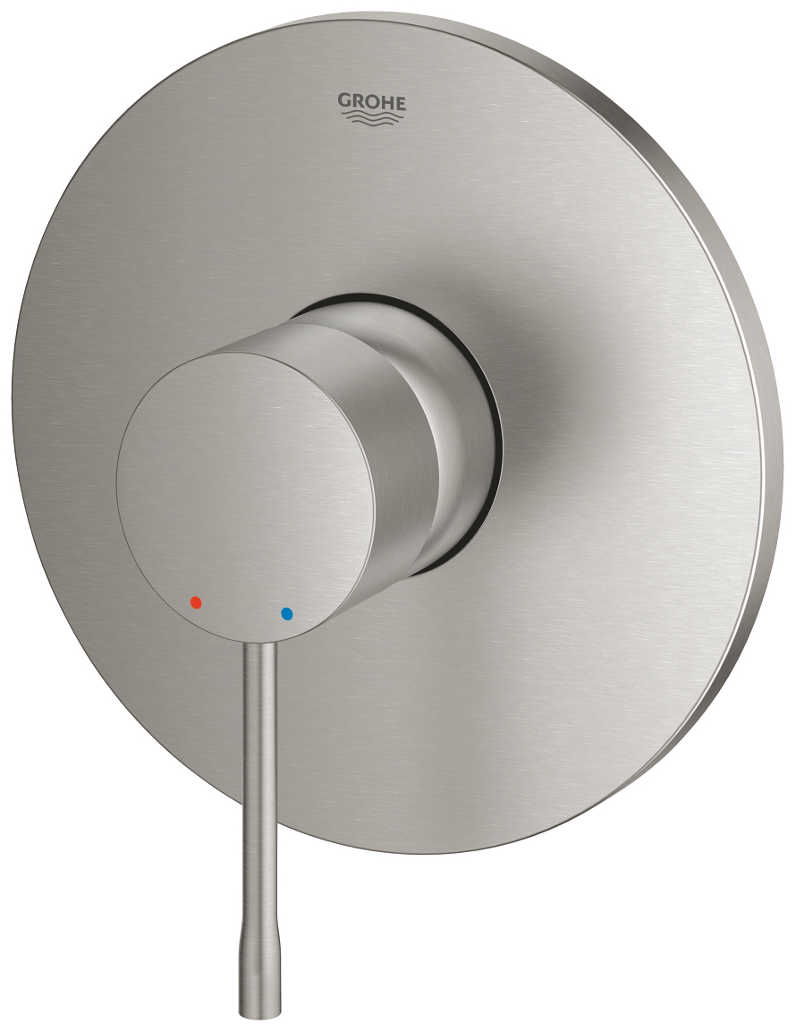 GROHE Brausebatterie Essence supersteel 24168DC1, Fertigmontageset für Rapido SmartBox - Bild 3