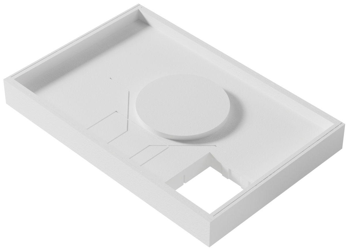 VIGOUR Wannenträger für Duschwanne one 120x80x3.5cm Höhe 13cm - Bild 1