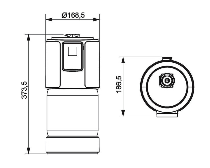 Anschlussmodul Plus DN 20 Connect mit Doppelschlauch 3210.20.881 - Bild 2