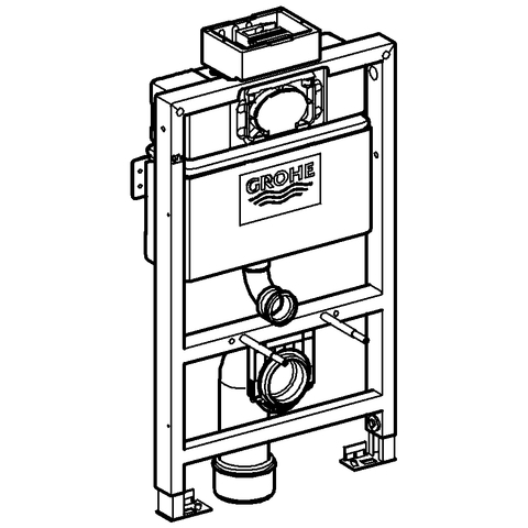 Grohe Rapid SL Spülkasten WC Element 6-9l BH 0,82m 38526000