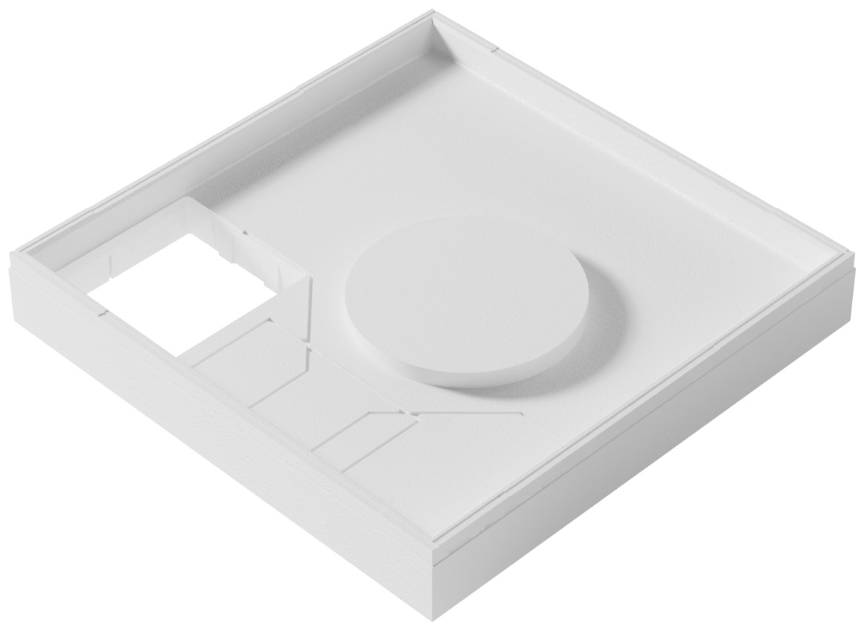 VIGOUR Wannenträger für Duschwanne one 90x90x2.5cm Höhe 13cm - Bild 1