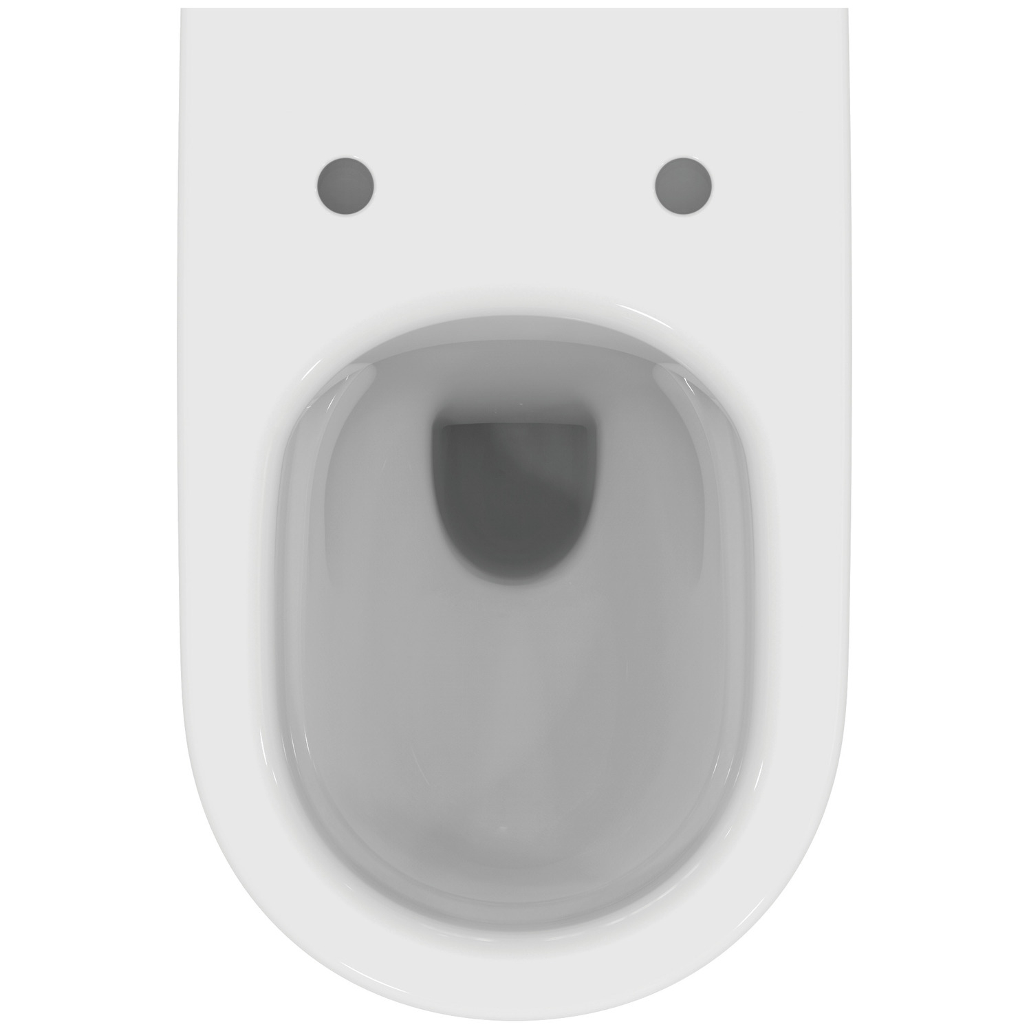 VIGOUR Wand-Tiefspül-WC derby V3 PflegetectPlus weiss, spülrandlos, verdeckte Befestigung