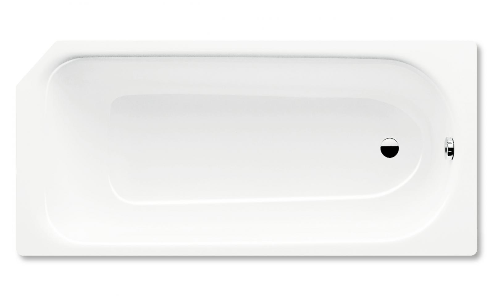 Kaldewei Saniform V2 Badewanne 160x70 cm Modell 362-1 Stahl-Email weiss inklusive Träger - Bild 2