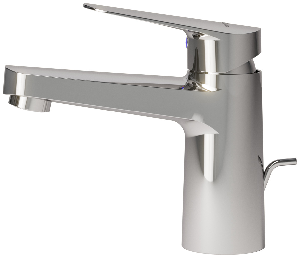 VIGOUR Einhand-Waschtischbatterie one verchromt mit Zugstangen-Ablaufgarnitur - Bild 3