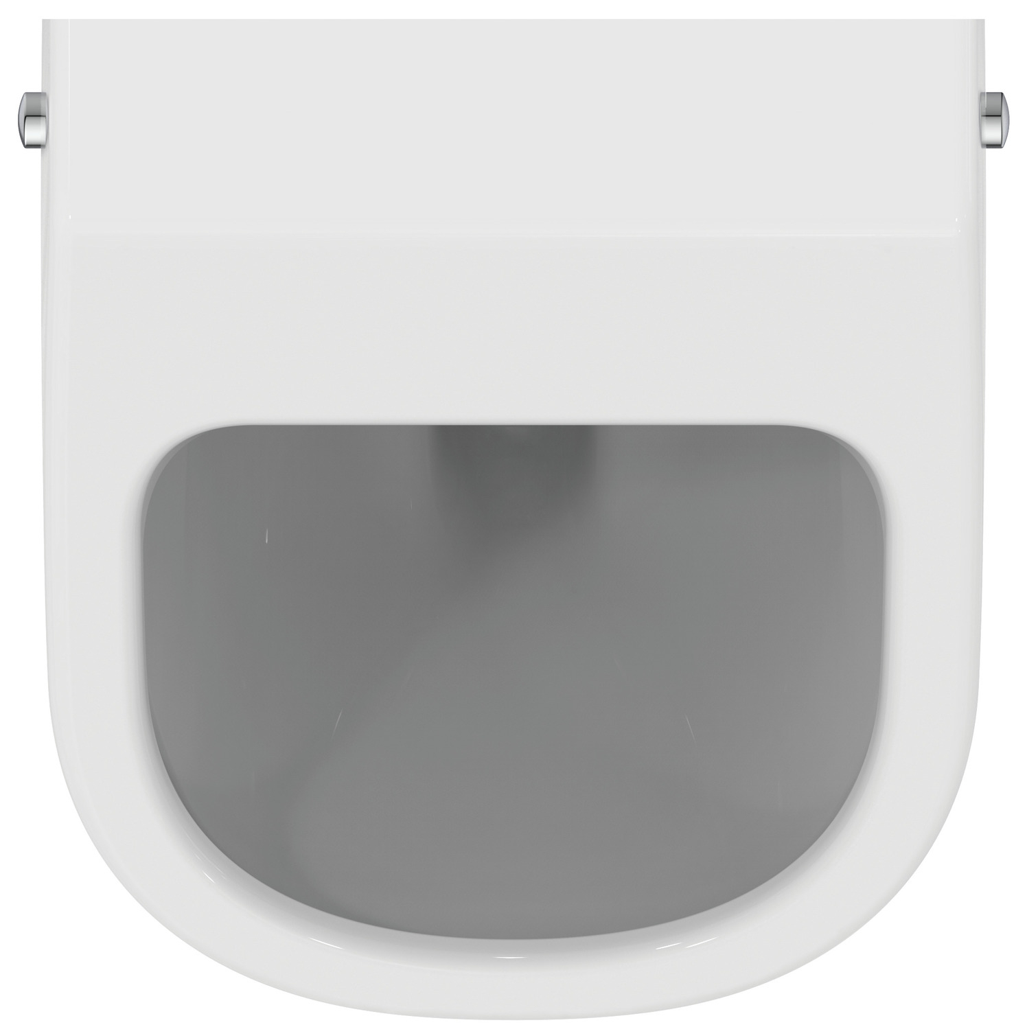 VIGOUR Urinal derby V3 PflegetectPlus weiss spülrandlos, verdeckter Zulauf