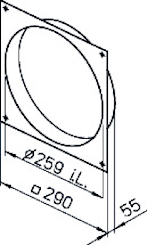Helios Formstück F 250 Stahlblech verzinkt 00805 - Bild 2
