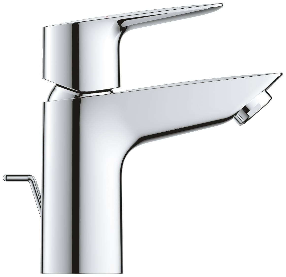 GROHE Waschtischbatterie BauEdge S-Size Durchfluss 3,5l/min mit Ablaufgarnitur chrom 23894001 - Bild 3